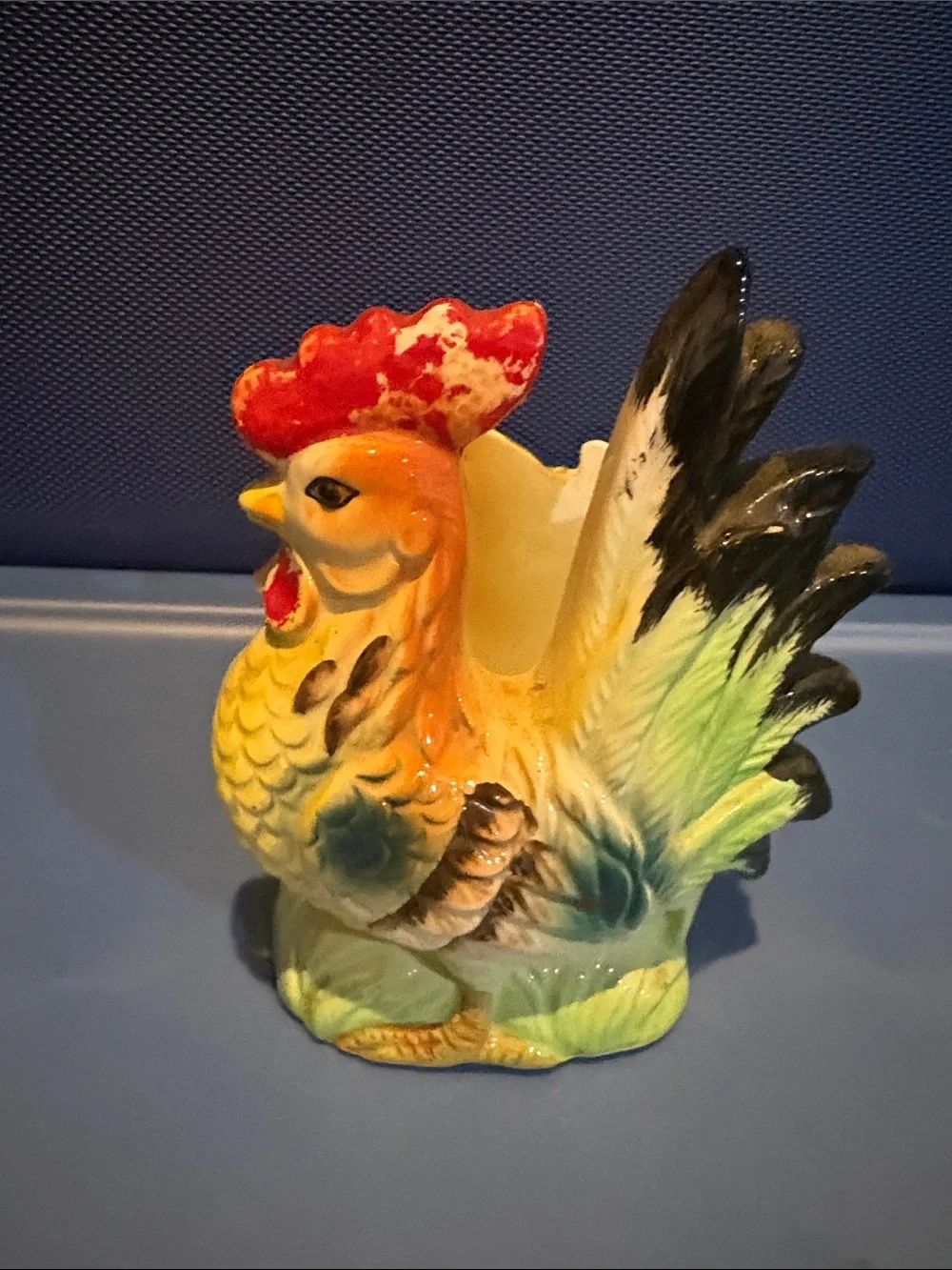 Vintage Rooster Napkin Holder